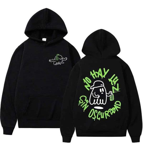Rap singer Feid Ferxxo Mor No Le Temas A La Oscillidad mens hoodie womens retro hoodie casual wool zipper sweatshirt W241213