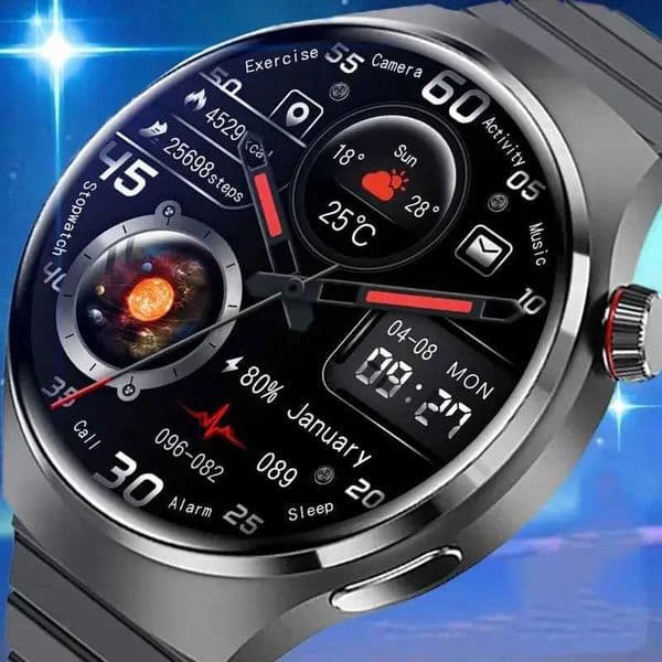 Watch 4 Pro Mens Smart Watch Womens Gift New Sports Smart Watch Ultimate Design BT Phone Call Watch GPS Band T241213