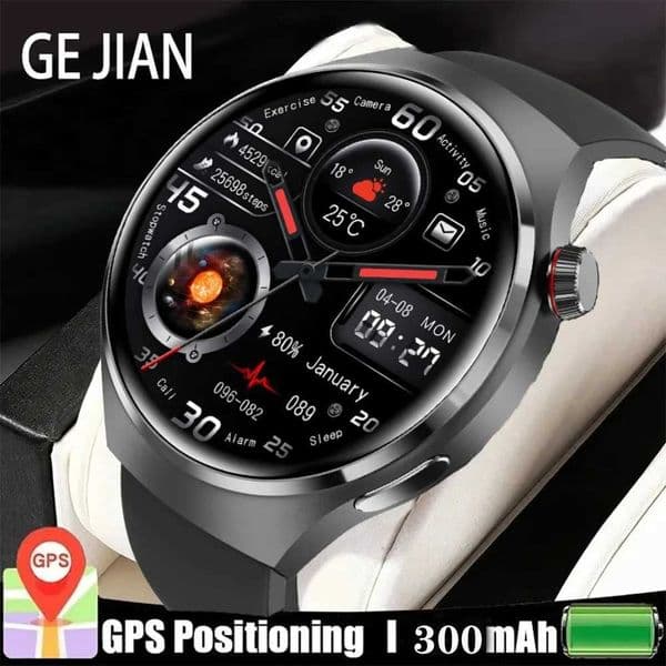 New Outdoor Sports Smart Watch Mens 1.43-inch Ultra HD AMOLED Screen BT Call Heart Rate Sports Womens Smart Watch T241213