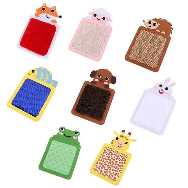 Interactive Tactiles Development Toy Practical Sensory Stimulation Mat for Babies Different Animal Textured BoardsXJ241212