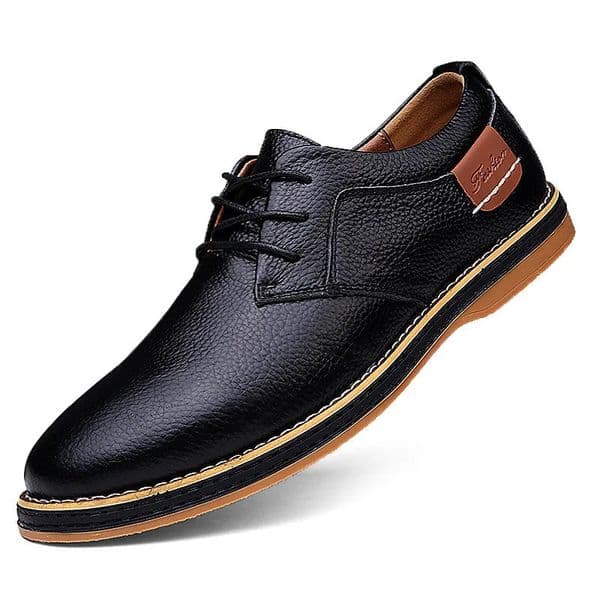 Genuine Leather Men Dress Shoes Oxfords Brogue Lace Up Italian Mens Casual y Moccasins Loafers Plus Size 3848 241214