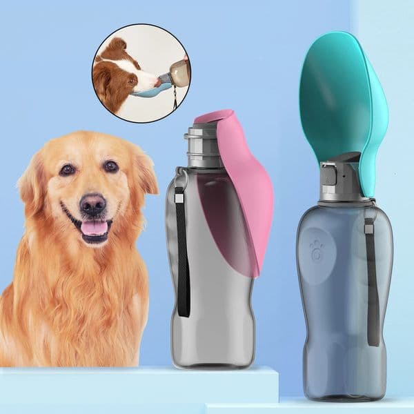 Cat Dog Bowl Designer Free Shipping 800Ml Portable Dog Water Bottle For Small Medium Large drink bottle Dogs Outdoor Travel Walking Pet Puppy Cats Drinking Bo