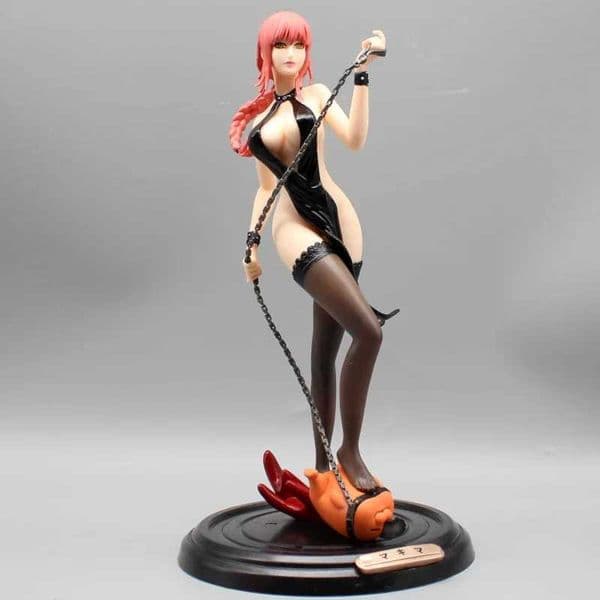 Figures 28CM MAKIMA Anime Girl PVC Action Figure Toy CHAINSAW MAN Statue Game Adult Collection Model Doll GiftY241216IDXK