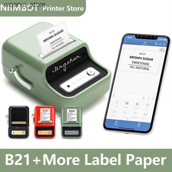 Printers Niimbot label printer for B1/B21/B3S for stickers CL250212