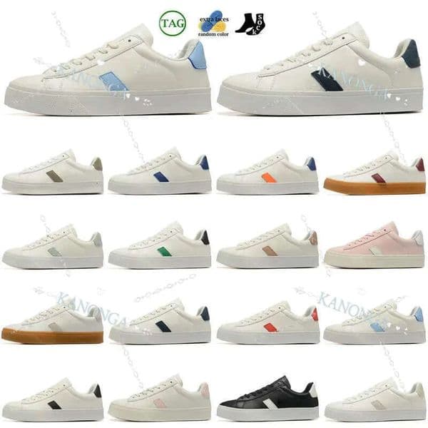 New Casual 2026 French Brazil Green Earth Green Low-carbon Life Organic Cotton Flats Platform Sneakers Women Classic White Designer Shoes women Trainers