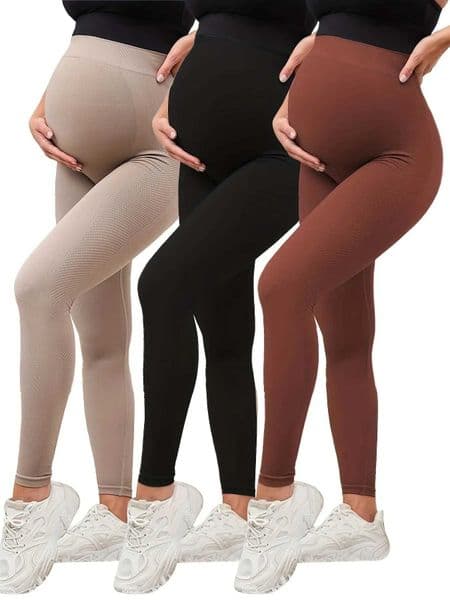 3pcs Pregnant Womens Yoga Pants Sports Leggings Long PantsXJ241217