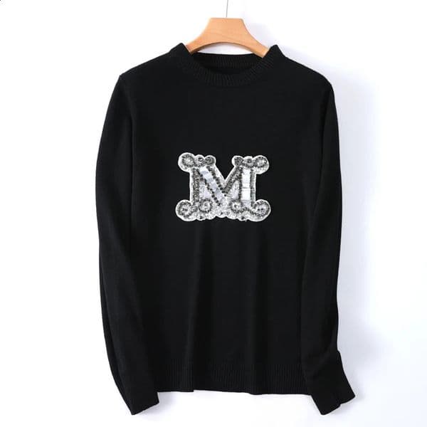 Womens Cashmere Sweater Autumn and Winter Thick Thermal Pullover Top Plus Size Casual Loose Knitted y 241216