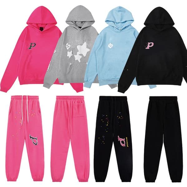 Mens 2024 Puff Sleeve Hoodie Designer Sweatshirt Tracksuit for Street Hip Hop