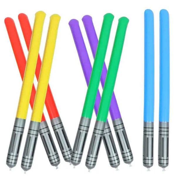 Inflatable Sword Lamp Childrens Party Toy Balloon for Sword and Thunder Sports Noise Maker Stick Army Knife Random Color W241218