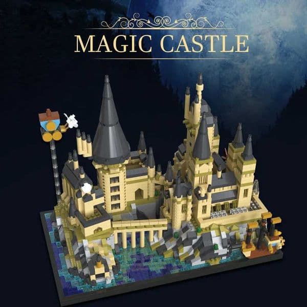 2700pcs Wizardry Castle Micro Size Blocks Sets Gothic Building DIY Bricks Model for Kids Adults Christmas Gifts Room Ornaments X2603111