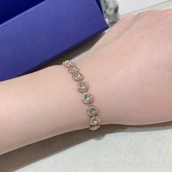 Designer Bracelets With Gift Box For Women Rhinestone Bracelets Adjustable Jewelry For Party Valentines Day GiftGF