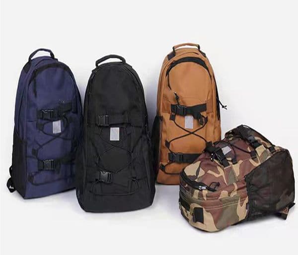 2025 Fashion Trendy Hiking Sports Backpacks Waterproof Nylon Student Outdoor Bags Lightweight Backpacking Back Pack 4 Colors