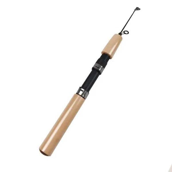 Ice Fishing Rod Telescopic Fishing Pole Winter Ice Fishing Gear Travel Pocket Rod Ice Fishing Combos For Saltwater FreshwaterXJ241219