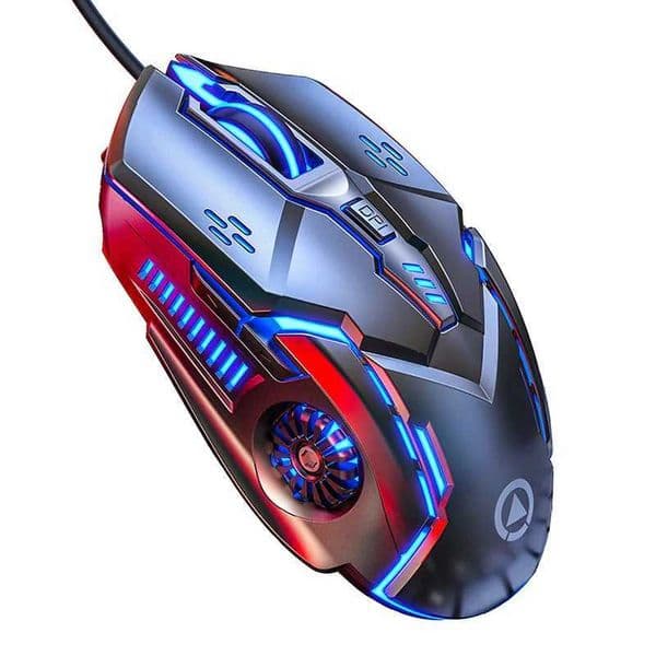 G5 Wired Gaming Mouse Colorful Backlight 6 Button Silent Mouse 4-Speed 3200 DPI RGB Gaming Mouse For Computer Laptop Mice Z260519