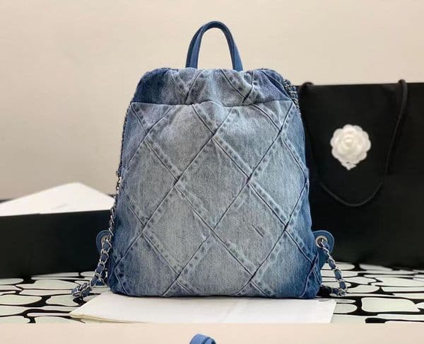 10A Mirror Quality designers Mini Bucket Bags 22 handbag shopping bag Calfskin Quilted Tote Black Purse Womens Shoulder Sier Chain Bag CC
