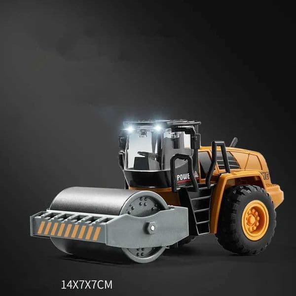 2026 new Plane 1 50 Alloy slot car Pl Rear Engineering Vehicle Model Dump Truck Mixer Large-Sized BLDOZER Excavator Toy All Car Track
