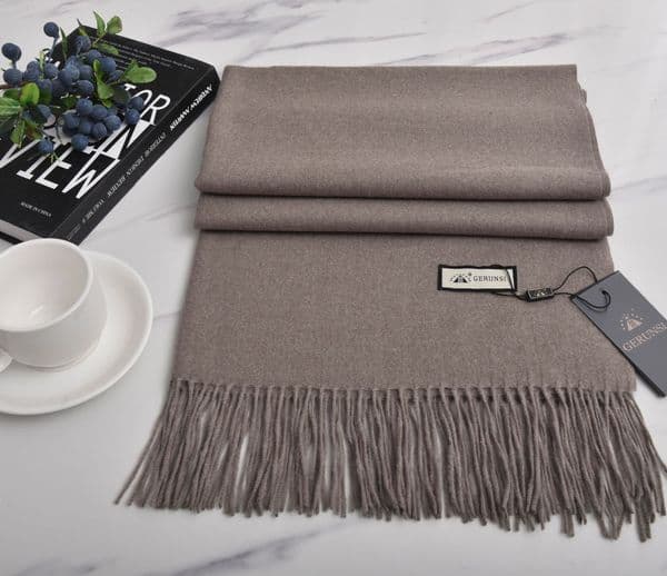 10732 Korean style fashionable shawl pleated warm scarf