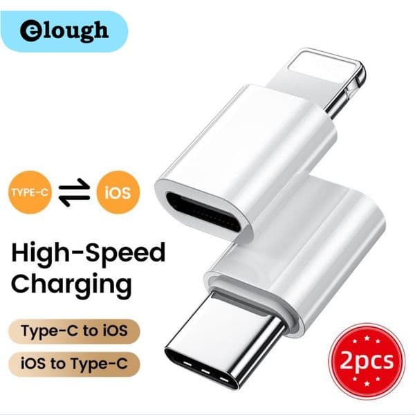 Udyr USB C To Lightning Adapter Fast Charging Lightning Male To Type C Female Adapter For iphone To USB Type C for iPhone 14 13