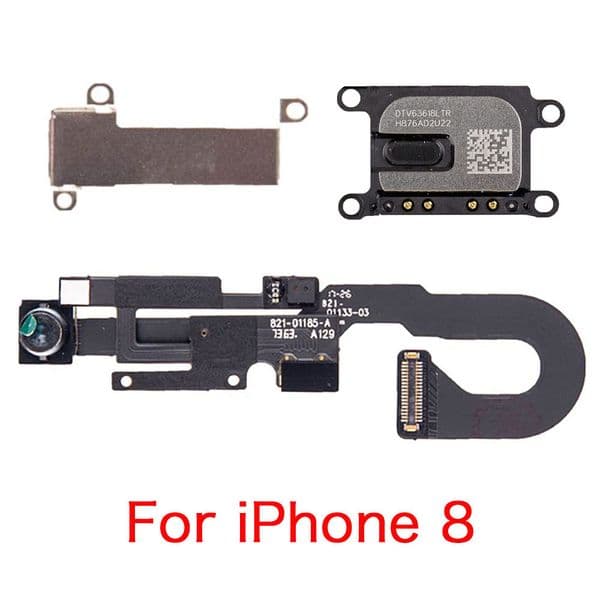 Front Facing Camera For iPhone 7 7P 8 Plus Proximity Light Sensor Flex Ribbon Cable + Earpiece Speaker 2025 Metal Bracket