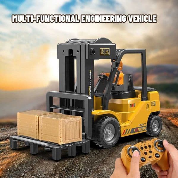 Rc Crawler RC Full Functional radio control car Forklift Light Music Spray Remote Control Crane Stunt Car Childrens Toysxj Drift Car