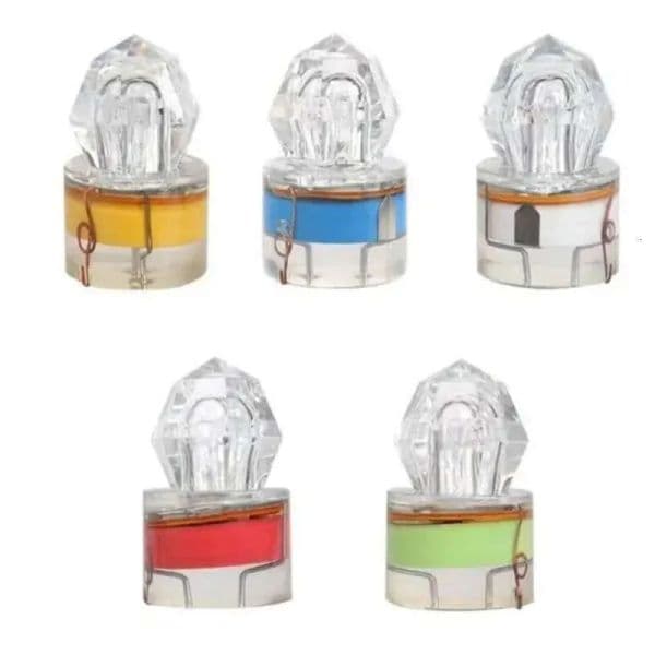 UPS Underwater Dia Drop Flashing LED Fishing Light Bait Lure Squid Strobe Popular Deep Sea Fish Lamp Z 12.22-5