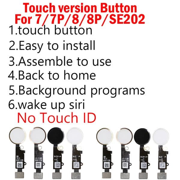 2025 Touch Version Home Button Flex For iPhone 7 8 Plus SE YF Universal Back Return Function Solution
