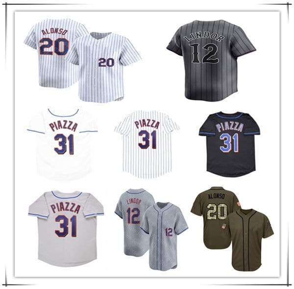 2000 Throwback WS Baseball Jerseys Mike Piazza Edgar Alfonzo Rickey Henderson Robin Ventura Mike Hampton Al Leiter Tom Seaver Jose Reyes Black White Grey 4XL