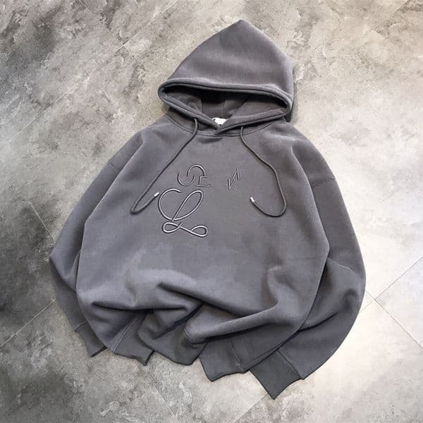 Luxury Men Hoodies Designer Womens Sweatshirts Misaligned Embroidered Letter Hooded Unisex Drawstring Hooded Versatile Tops