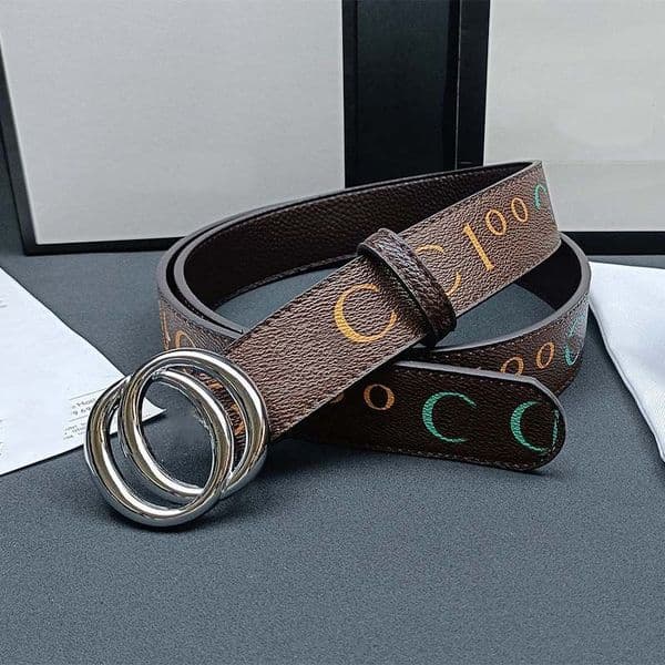 Designer belt fashion women buckle genuine leather belt Width 2.5cm Highly Quality with Box designer women belts Women's thin waistband gift nice