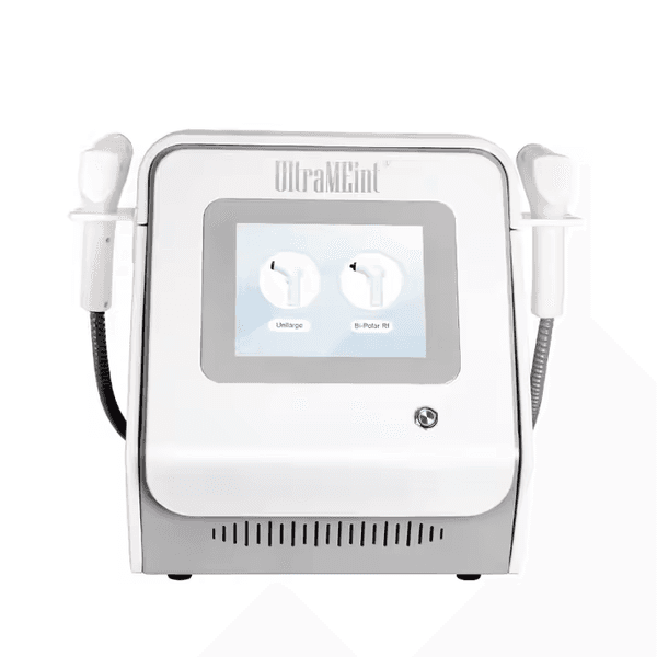 2 In 1 Portable RF+Ultrasound Collagen Lifting Radio Frequency Salon Machine Excellent Wrinkle Removal Skin Rejuvenation Tightening Shaping RF Device