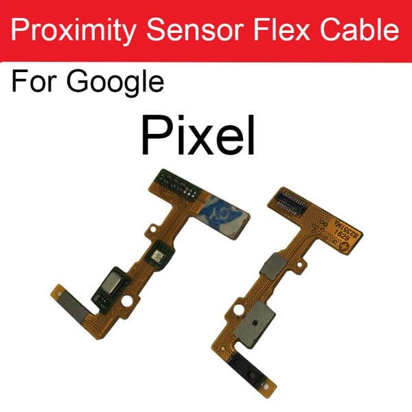 Promixity Light Sensor Flex Cable With Microphone For Google Pixel 2 2XL 3 3XL 2025 3A 4 4A 4XL XL Flash Light Mic Flex Ribbon Parts