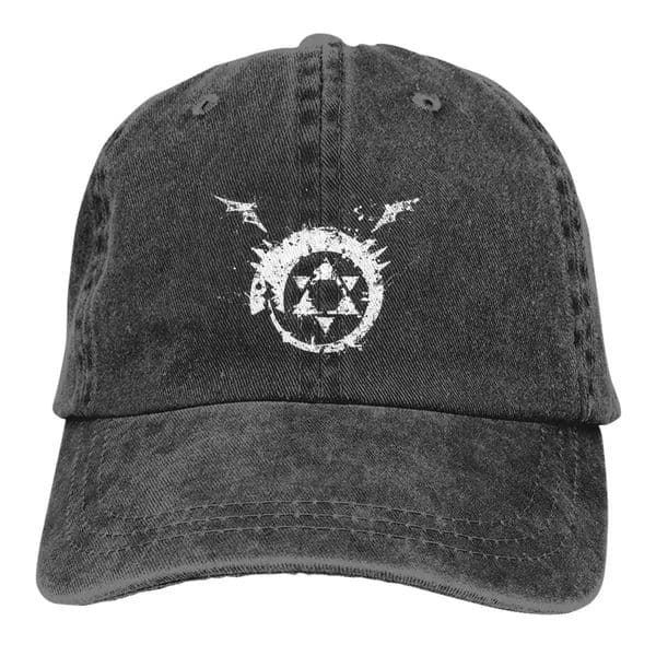 Full Metal Alchemist Anime Multi Color Hat Pea Mens Cowboy Hat Homunculus Ouroboros Baseball Hat Visor Protect Hat W241225