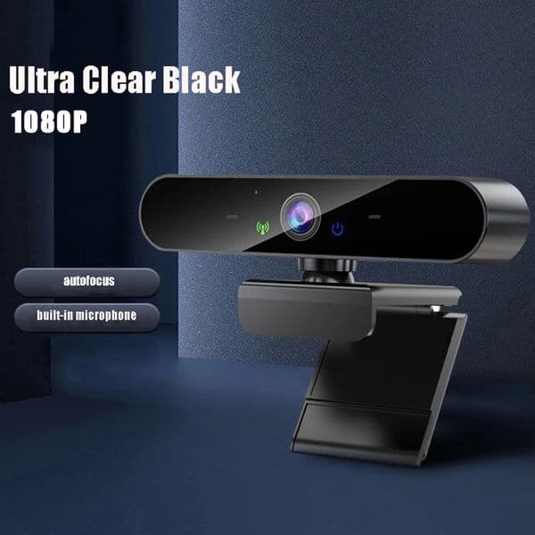 USB Webcam 1080P Web Camera with Microphone Autofocus 1920 1080 30fps Camera PC Computer Live Streaming Webcam for Video Calling 241225