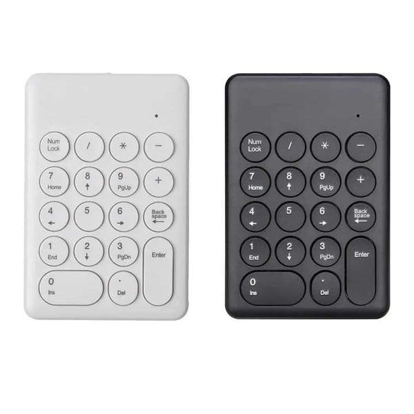 1PC Portable 2.4G Wireless Digital Keyboard USB 18 Keys Mini Numeric Keypad Numpad Accounting Teller For Laptop Notebook TabletsXJ241225