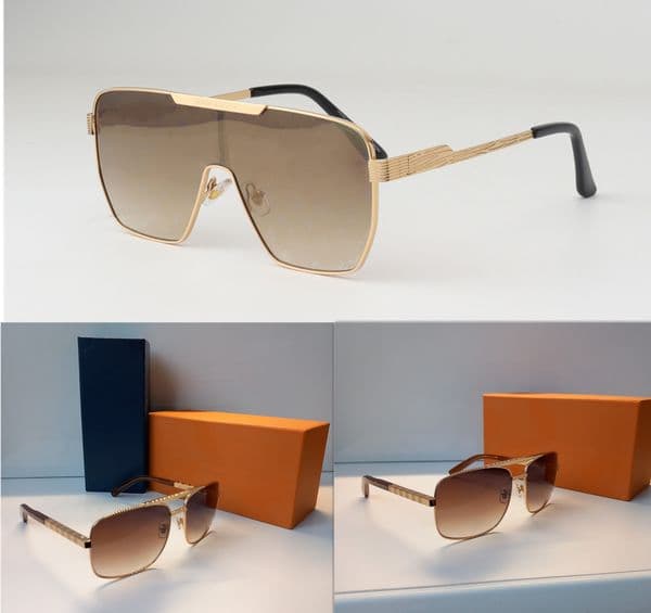 2025Fashion designer sunglasses Men classic attitude Metal square frame Popular retro avant-garde outdoor uv 400 protection sunglasses