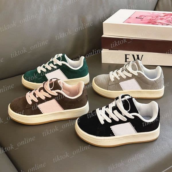 Children Sneakers New Autumn Baby Shoes Leather Toddler Kids Sneakers Outdoor Boys Tennis Soft Sole Fashion little Girls Sneakers