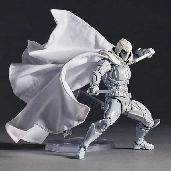 Moon Knight Figure Revoltech Amazing Yamaguchi Marc Spector Action Figurine 16cm Collection Ornament Model Toys Birthday Gifts W241226 Y260522