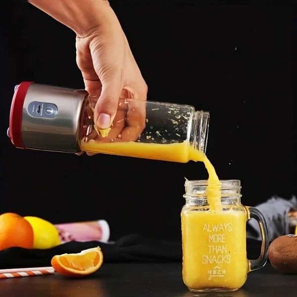 1pc Home Mini Portable Juicer Cup Chargeless Fruit Vegetable Juicer for Multifunctional Cooking!XJ241227