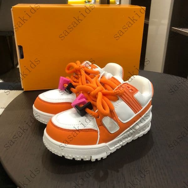 Designer Luxury Kids Casual Shoes Baby Boy Girl Shoe Brand Name Footwear -20 Classic Style Everyday Wear Fashion DJD2412282