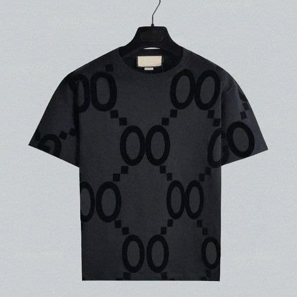 Men's Plus Tees & Polos t-shirts fashion Round neck embroidered and printed polar style summer wear with street pure cotton