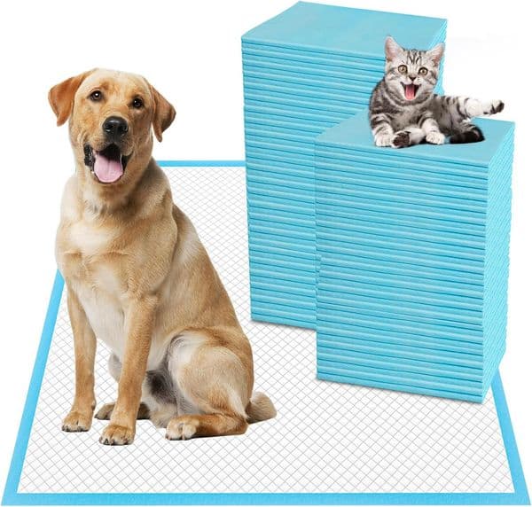 XXL thickened 6-layer reabsorbing 76.2cm x 91.4cm pet training super large polymer leak proof quick drying small dog pad, disposable pad for dogs, cats, and