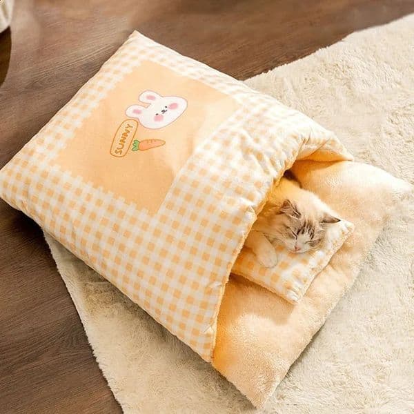 Cats Bed Warm Winter Pet Supplies All Houses Accessory Products Dog Basket Things Puppy Kitten Habitats Accessories Mat Beds Cat 241225