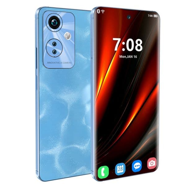 F25 Pro 5G Mobile Phone 7.3 inch HD Screen Android 13, Qualcomm 8 Gen 2 CPU,16GB+1TB Smart Phone,64MP+100MP Camera , 8000mAh Battery, 5G Dual SIM Card