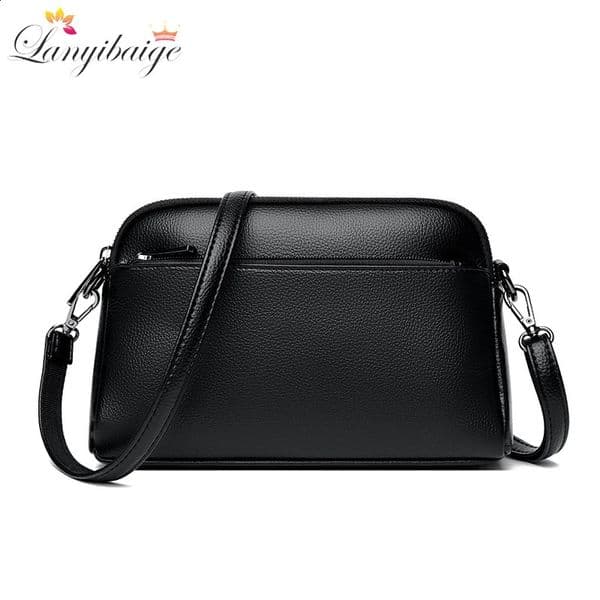 100% Cow Leather Handbag Women Genuine Leather Shoulder Bag Natural High Quality Cowhide Crossbody Large Capacity Messenger Bag 241223
