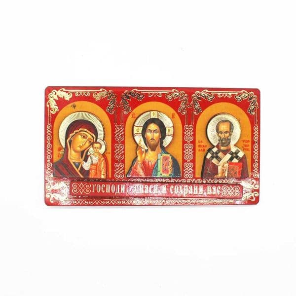 Orthodox Icons Jesus Virgin Mary Decor Wooden Church Decoration Christ Christmas Easter OrnamentXJ241228