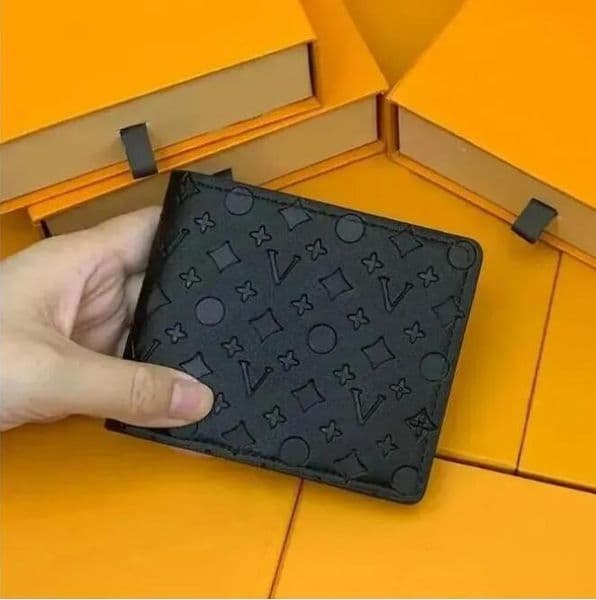 High quality Folding wallets cardholder plaid luxurys mens designers women wallet high end with box Purse credit card holder desigeer bag