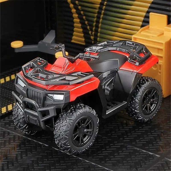 1 36 alloy ATV motorcycle model Diecasts metal beach all terrain off-road motorcycle model simulation childrens toy gift W241231