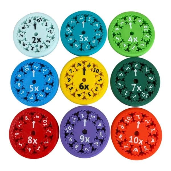 wholesale Fact Fidget-Spinners Math Spinners Division Multiplication Fidget, Fidget Spinner Match Learning