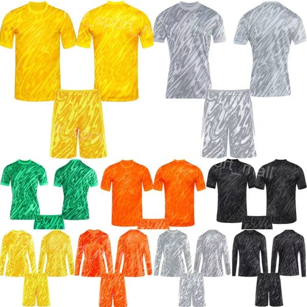 24 25 Club Team Soccer Inter Goalkeeper Milan Jersey Set GK 1 Yann Sommer 77 Emil Audero Walter Zenga Samir Handanovic Cesar Long Sleeve Football Shirt Kits Kids Man