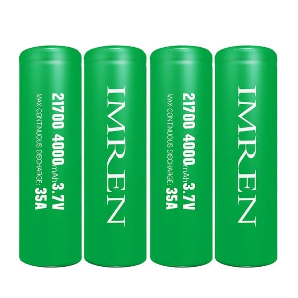IMREN 21700 4000mAh 35A High-Capacity Rechargeable Battery - Ideal for LED Flashlights